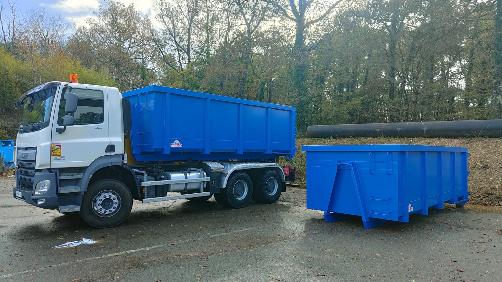 Prix location de benne 3m3, 6m3 ou 9m3 pour enlèvement de gravats Libourne