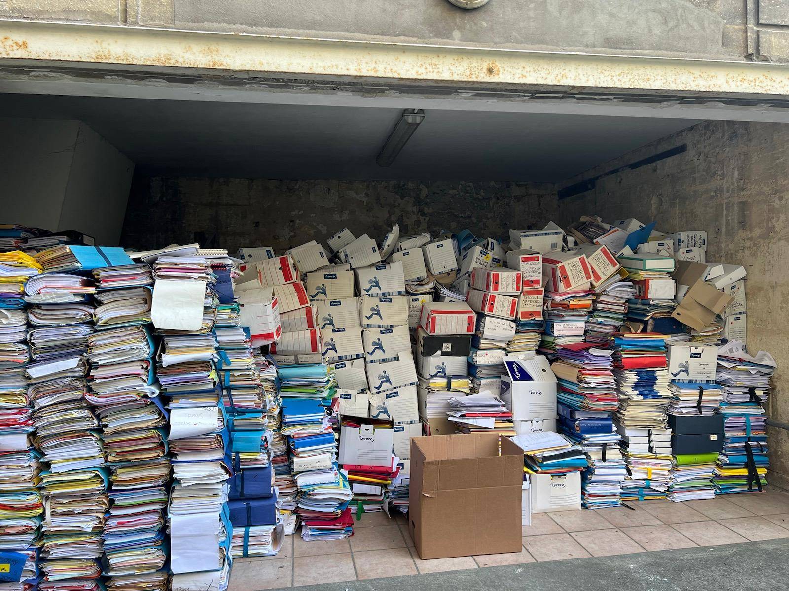 Archives collectées par Recyclexpert en Gironde