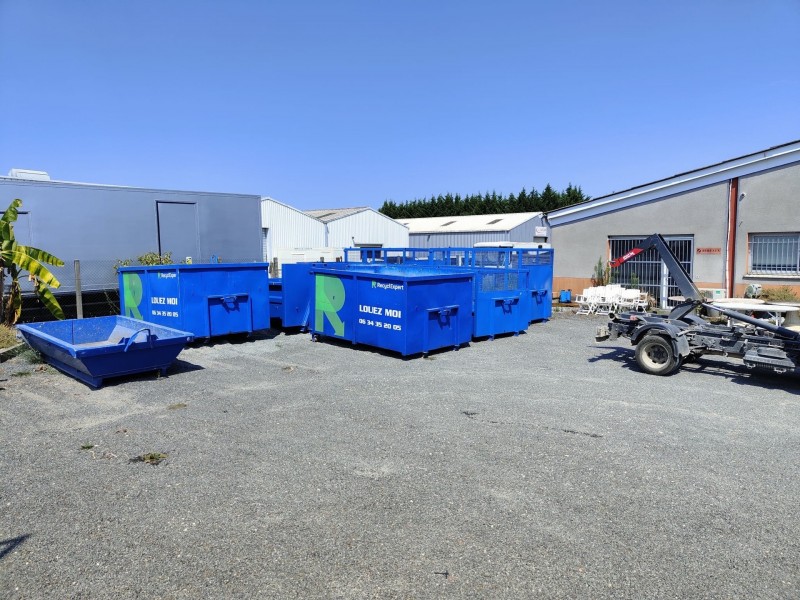 Location de bennes et collecte des déchets en gironde