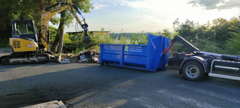 LOCATION BENNE RECYCLEXPERT BORDEAUX
