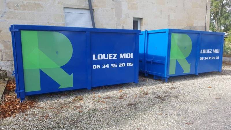 Bennes RecyclExpert disponible à la location en Gironde 
