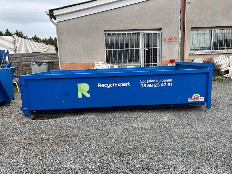 Benne de 6m3 RecyclExpert disponible à la location partout en Gironde