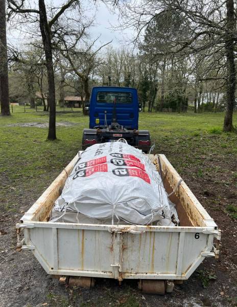 Amiante collectée par RecyclExpert près de Bordeaux en Gironde
