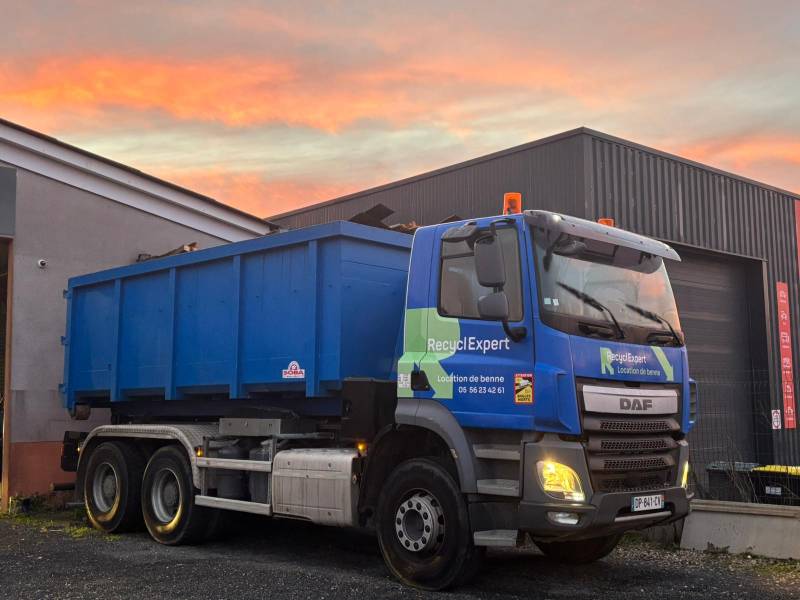 Prix de la benne de 20m3 à Bordeaux et en Gironde avec RecyclExpert