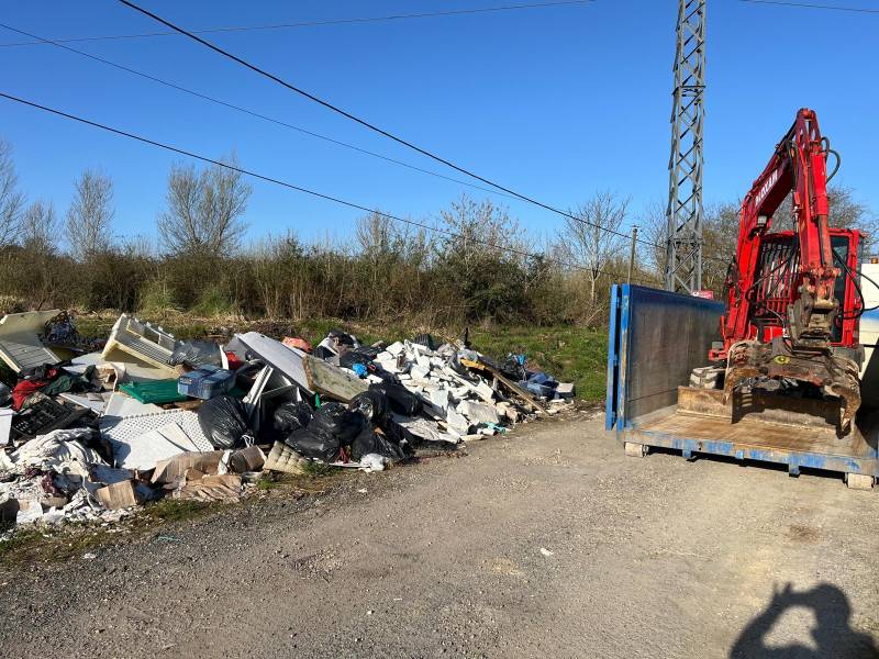 nettoyage de dépôt sauvage à pessac en Gironde 