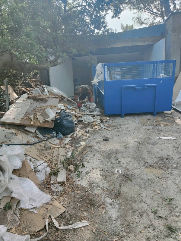 Débarras et nettoyage fin de chantier au Cap Ferret sur le Bassin d'Arcachon