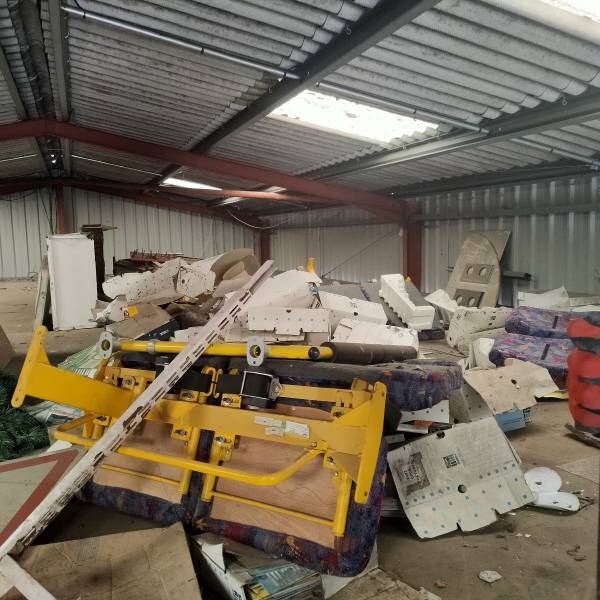 Vidage d'un entrepôt pour un professionnel à Beychac-et-Caillau près de Bordeaux